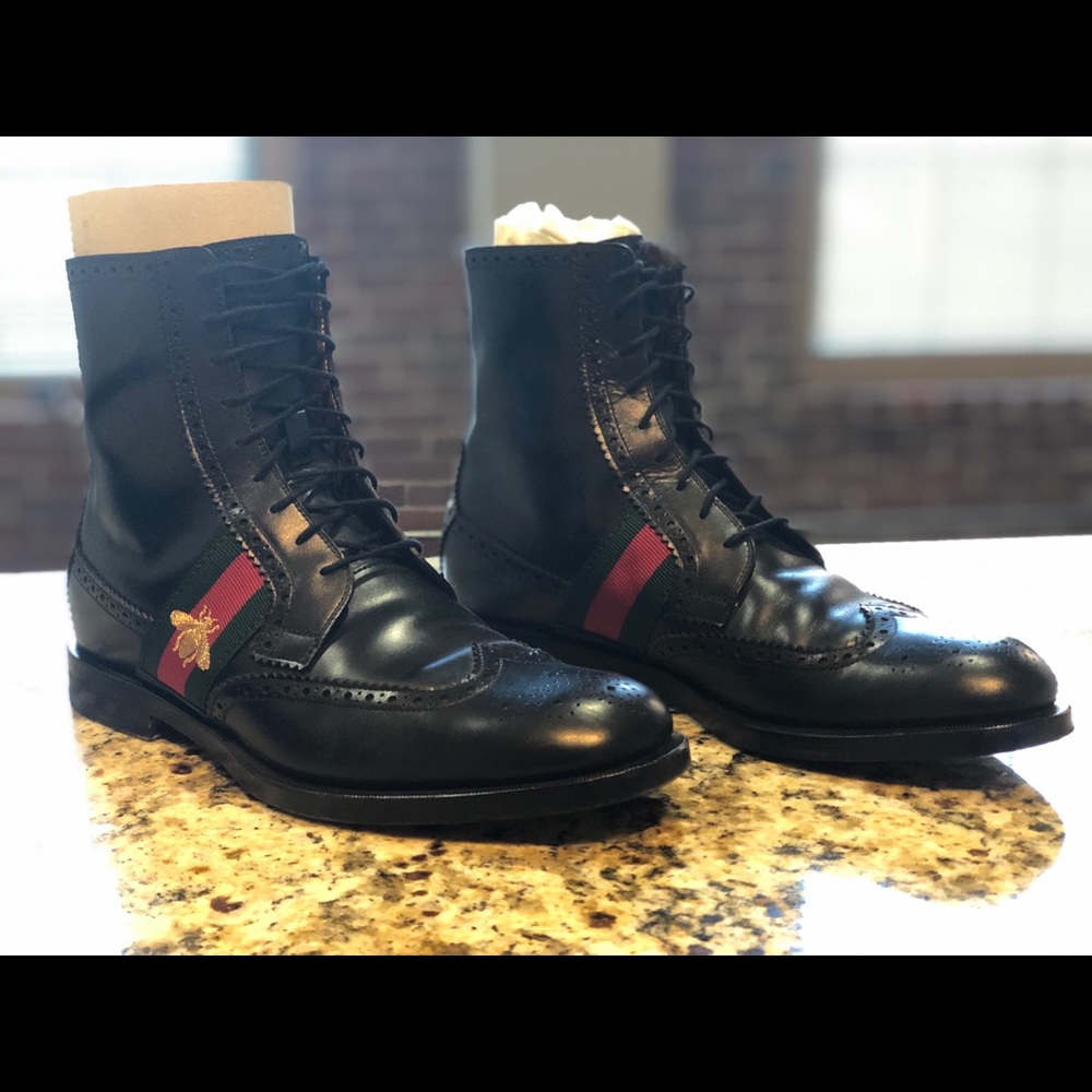 Gucci black ankle boot